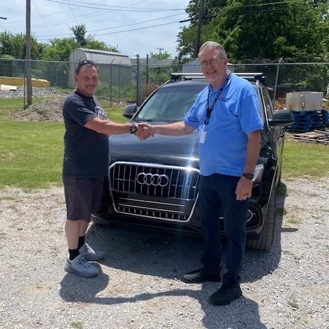 Audi donated to charity