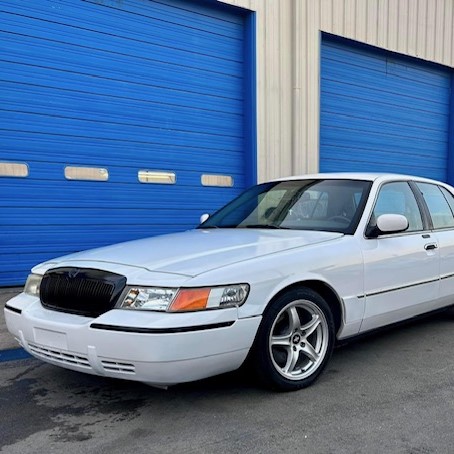 White 1999 Mercury Grand Marquis fo